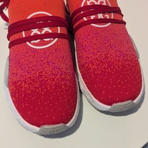 Kids Gradient Red Sneakers